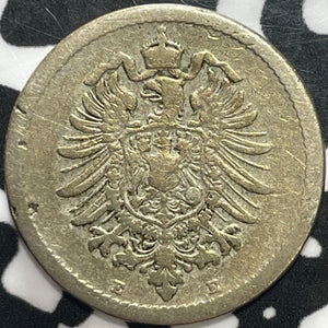 1875-E Germany 5 Pfennig Lot#M7868