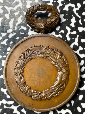 1871 Germany Daniel Auber Bronze Medal Lot#OV831 56mm