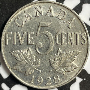 1928 Canada 5 Cents Lot#D6317 Nice!