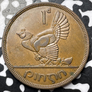 1943 Ireland 1 Penny Lot#D6198