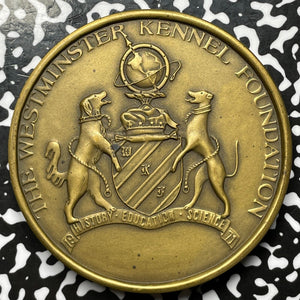 1971 U.S. Westminster Kennel Club Saint Bernard Medal Lot#OV992 63mm