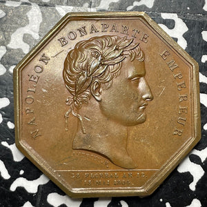 1804 France Napoleon Bronze Jeton Lot#JM5553 37mm, Mit#3787
