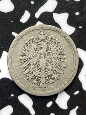 1876-J Germany 5 Pfennig Lot#M4210