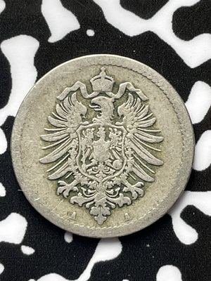 1875-A Germany 5 Pfennig Lot#M4261