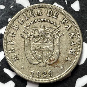 1929 Panama 5 Centesimos Lot#M4833