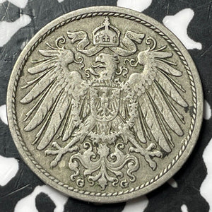 1906-G Germany 10 Pfennig Lot#D5878