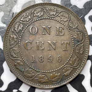 1896 Canada Large Cent Lot#D4629 Nice!