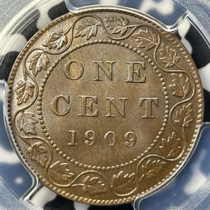 1909 Canada Large Cent PCGS MS64BN Lot#G5817 Choice UNC!