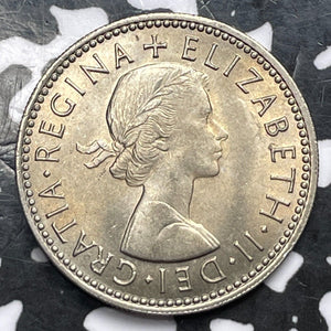 1966 Great Britain 1 Shilling Lot#D4183 High Grade! Beautiful!
