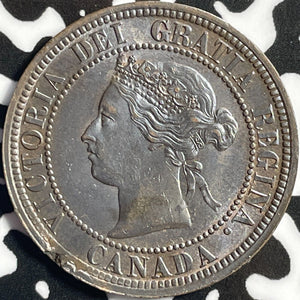 1882-H Canada Large Cent Lot#D5054 High Grade! Beautiful!