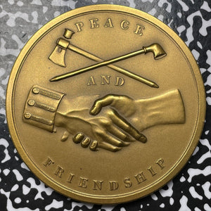 (1970s) U.S. James Monroe Peace & Friendship Medal Lot#OV951 76mm