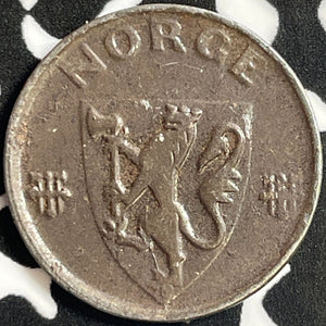 1943 Norway 1 Ore Lot#D2029