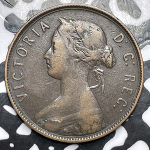 1890 Newfoundland Large Cents Lot#D5400