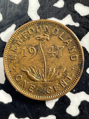 1947 Newfoundland Small Cent Lot#M2019