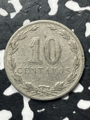 1927 Argentina 10 Centavos Lot#M1484