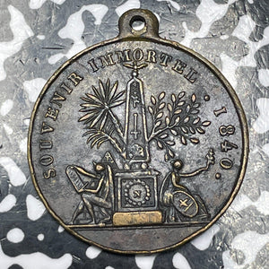 1840 France Return Of Napoleon's Body To France Medal Lot#JM6386 Bramsen-1991