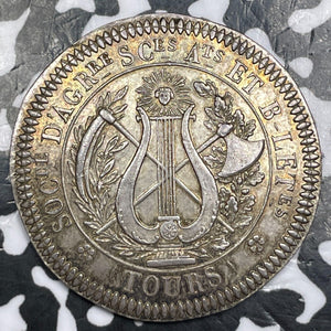 1806 France Tours Agricultural Society Medal Lot#JM6427 Silver! Bramsen-605