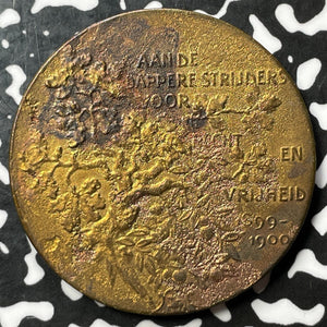1900 South Africa Paul Kruger Boer War Medal Lot#JM6136 Wurzbach-4781, 40mm
