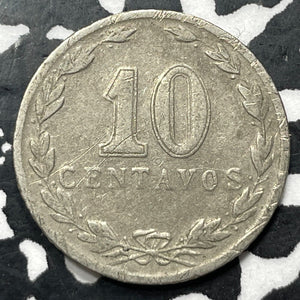 1933 Argentina 10 Centavos Lot#M1332