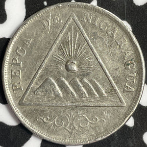 1899 Nicaragua 5 Centavos Lot#D1101