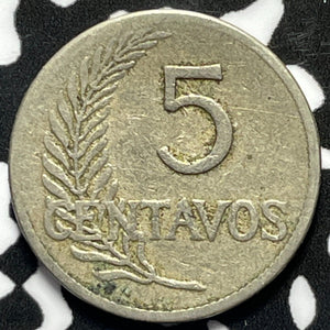 1919 Peru 5 Centavos Lot#M5415