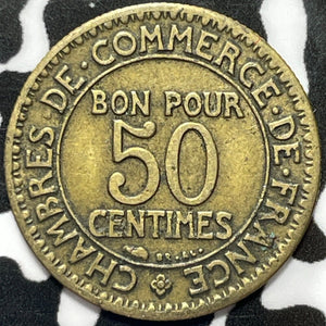 1925 France 50 Centimes Lot#M5725