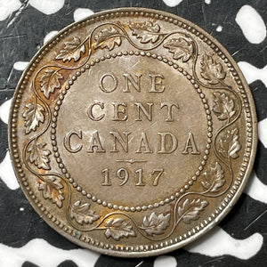 1917 Canada Large Cent Lot#D6659 Nice!