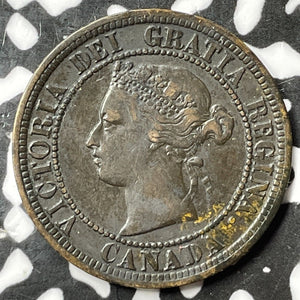 1876-H Canada Large Cent Lot#D6698