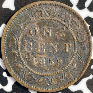 1859 Canada Large Cent Lot#D5443