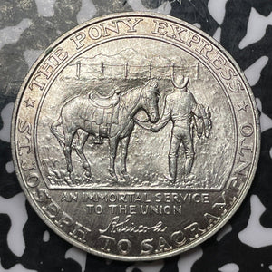 1961 U.S. Pony Express Centennial So-Called Dollar Lot#JM6092 Silver! HK-588
