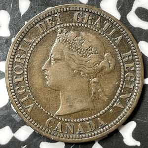 1876-H Canada Large Cent Lot#D6691