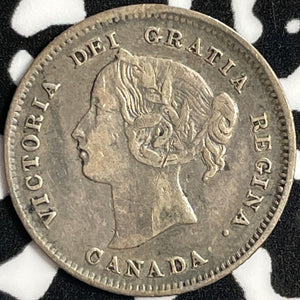 1899 Canada 5 Cents Lot#D1922 Silver! Nice!