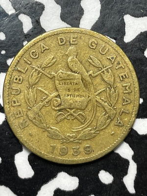 1939 Guatemala 1 Centavo Lot#M0730