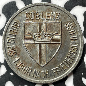 1918 Germany Coblenz 25 Pfennig Notgeld Lot#D5700
