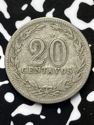 1905 Argentina 20 Centavos Lot#M4262