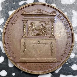 1805 France Napoleon St. Bernard Desaix Monument Medal Lot#JM6402 Bramsen-426