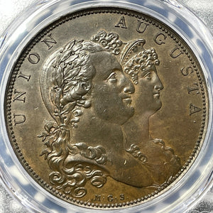 1801 Spain Charles IV & Maria Luisa Wedding Medal PCGS MS62BN Lot#G5678