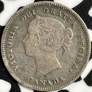 1901 Canada 5 Cents Lot#D4827 Silver!