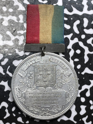 1902 Scotland Aberdeen Coronation Medal Lot#OV1063 38mm