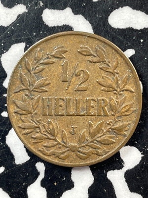 1905 Austria 1/2 Heller Half Heller Lot#M2638
