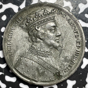 (1731) Great Britain Richard II Medal By J. Dassier Lot#JM6480 40mm