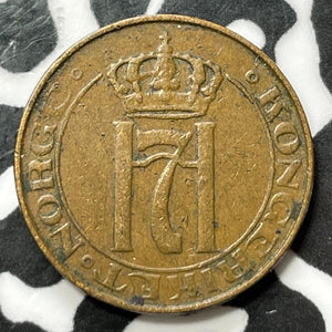1929 Norway 1 Ore Lot#D2221