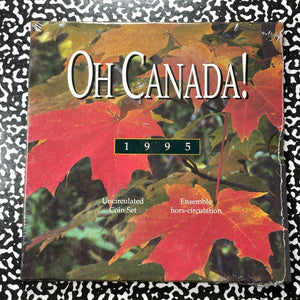 1995 "Oh Canada" 6 Coin Mint Set Lot#B1604 Sealed In Original Packaging