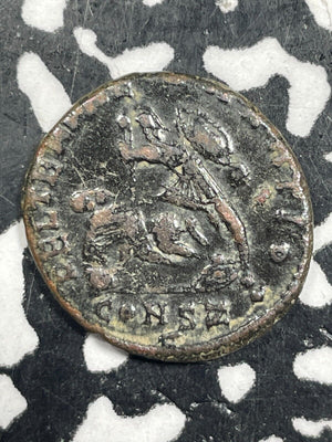 (337-361 AD) Ancient Rome Constantius II AE Reduced Maiorina Lot#M0377