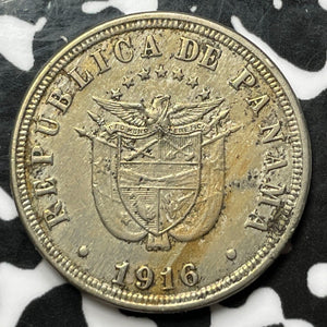1916 Panama 2 1/2 Centesimos Lot#M8021