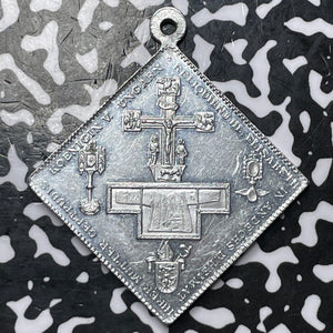 1907 Germany 700th Ann. Thuringen Alum. Klippe Medal Lot#D4092 31x31mm