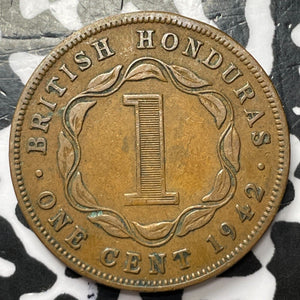1942 British Honduras 1 Cent Lot#D3760
