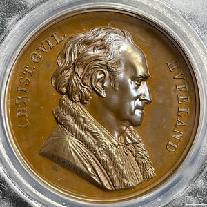 1833 Germany Prussia Christian Wilhelm Hufeland Medal PCGS SP63 Lot#GV5219