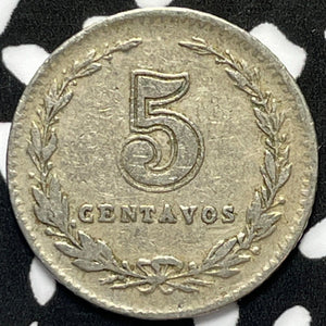 1929 Argentina 5 Centavos Lot#M5340