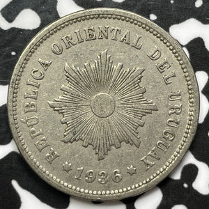 1936 Uruguay 5 Centesimos (3 Available) (1 Coin Only)
